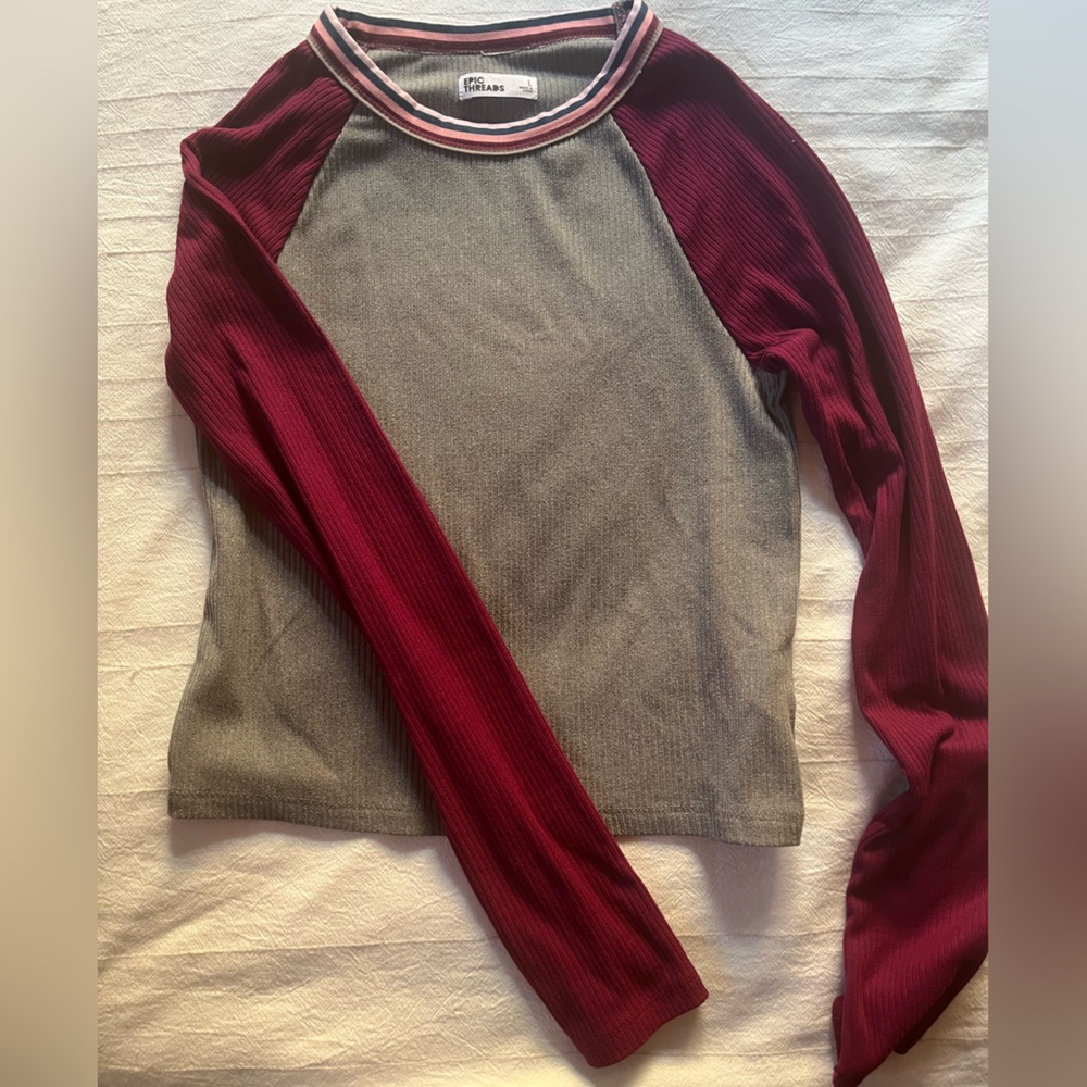 Epic Threads long sleeved tee girls size large